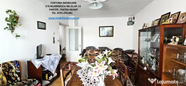 Apartament 2 camere cu boxa,etaj 4 acoperit cu pod , cartier 1 Mai