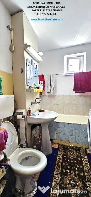 Apartament 2 camere cu boxa,etaj 4 acoperit cu pod , cartier 1 Mai