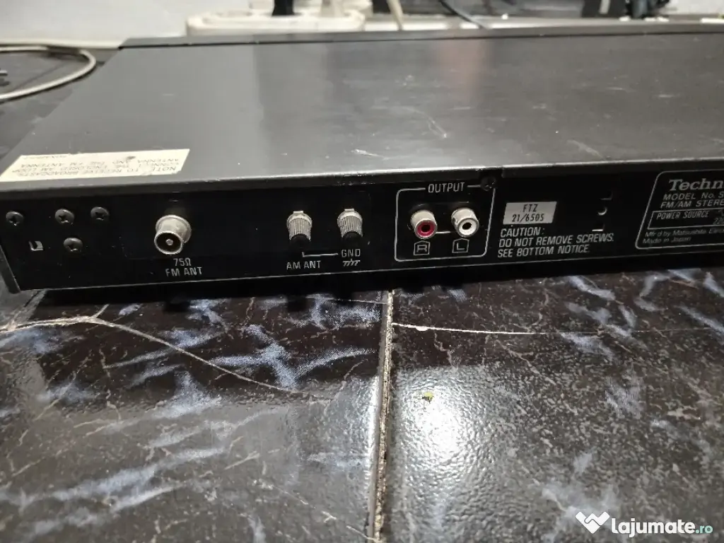 Tuner analog japonez technics st-z25