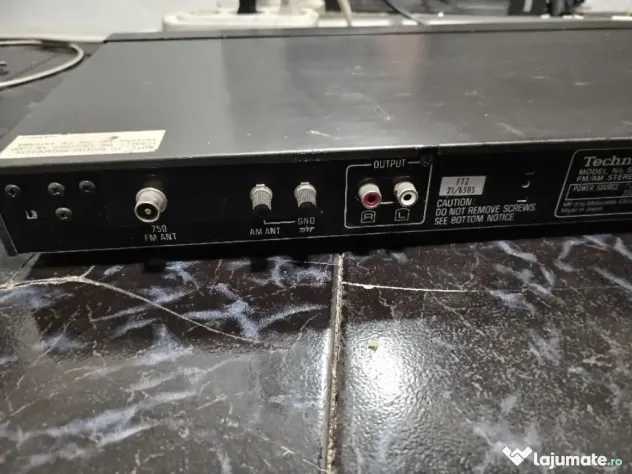 Tuner analog japonez technics st-z25