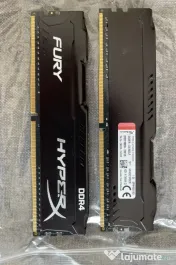 Kit memorii desktop 16GB - KINGSTON HyperX Fury 2x8GB DDR4, 2666MHz, CL16 