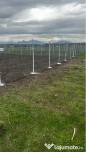 Executam garduri din plasa bordurata sipca metalica 