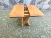 Scăunel pliabil din lemn 