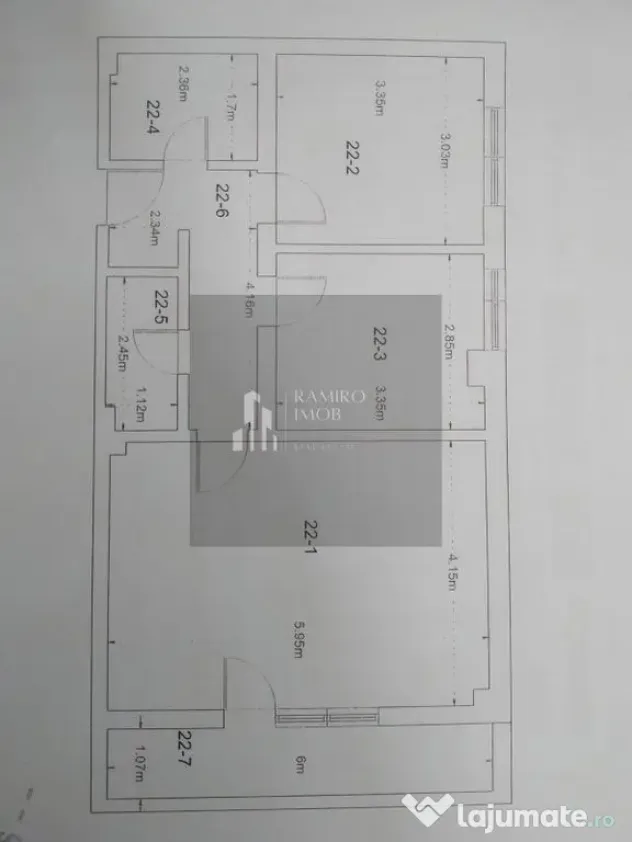 Apartament 3 camere decomandat zona Titan