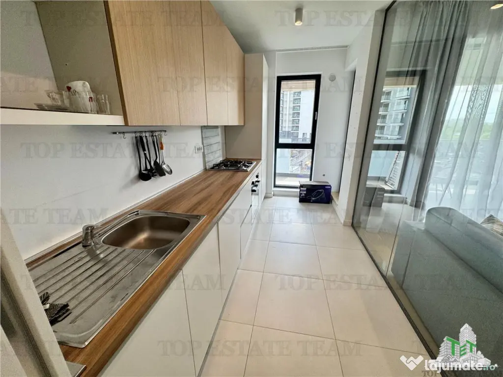 Apartament 2 camere luminos si modern de inchiriat in Nusco