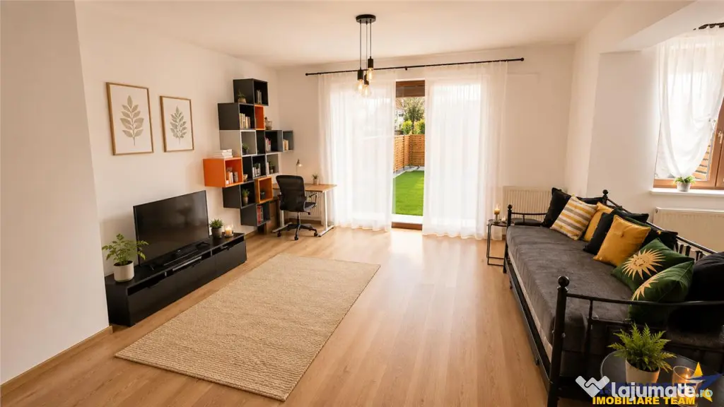 Casa si pentru remote work,terasa,gradina,2 bai,2 locuri par