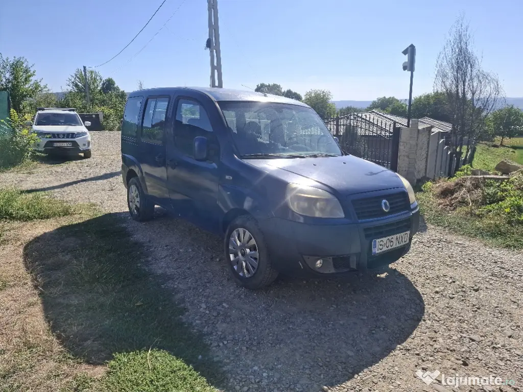 Fiat Doblo, an 2007, 1.3 tdi = rate cu buletinul
