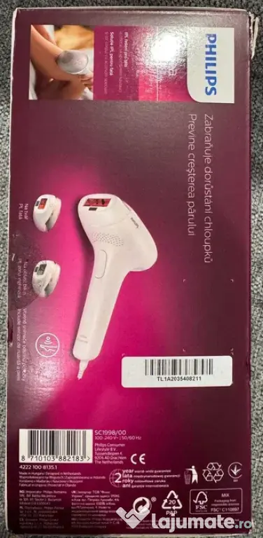 EPILATOR IPL philips lumea advanced sc 1998/00
