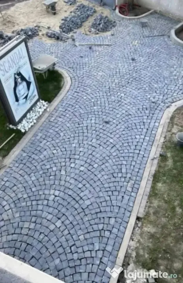 Piatră cubică Andezit/ oferim montaj și piatră, oriunde în Țară