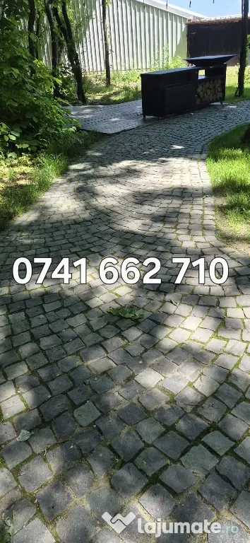 Piatră cubică Andezit/ oferim montaj și piatră, oriunde în Țară