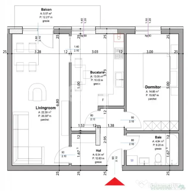 Apartament 2 camere Pitesti | Zona Stadion - Pitesti (Arges)