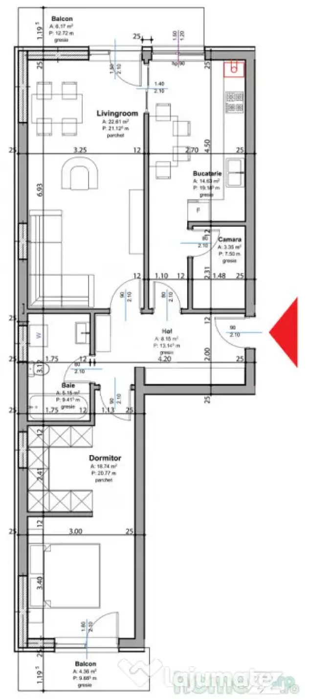 Apartament 2 camere Pitesti | Zona Stadion - Pitesti (Arges)