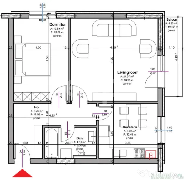 Apartament 2 camere Pitesti | Zona Stadion - Pitesti (Arges)