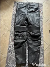 Pantaloni din piele naturala - Marimea 48 - Stare Excelenta / Calitate Premium 