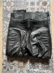 Pantaloni din piele naturala - Marimea 48 - Stare Excelenta / Calitate Premium 