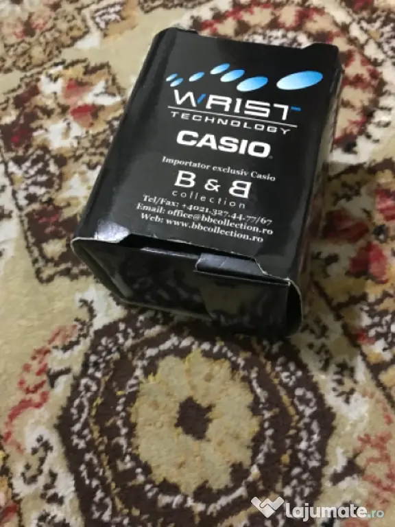 Vand ceas casio twin sensor nou la cutie nefolosit