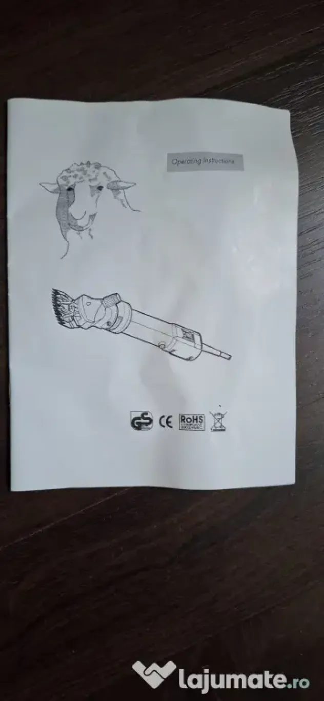 Vand masina de tuns oi...sau caini mioritici