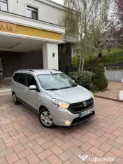 Dacia Lodgy 1.6i benzină plus GPL fabrica, masina buna, 2018 