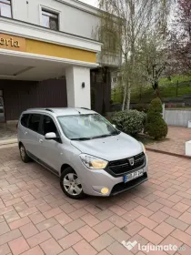 Dacia Lodgy 1.6i benzină plus GPL fabrica, masina buna, 2018