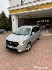 Dacia Lodgy 1.6i benzină plus GPL fabrica, masina buna, 2018 