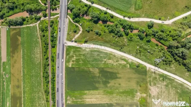 Teren extravilan Codlea, 6193mp, deschidere la DN1 de 51m... - Codlea (Brasov)