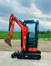Miniexcavator kubota șenile extensibile 