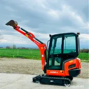 Miniexcavator kubota șenile extensibile 