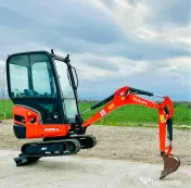 Miniexcavator kubota șenile extensibile 