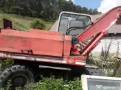 Excavator pe roți O&K RH City – stare bună, gata de lucru.