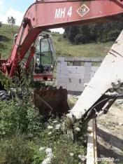 Excavator pe roți O&K RH City – stare bună, gata de lucru.