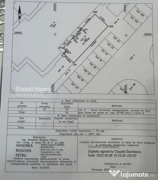 Apartament 2 camere | Gradina 70MP | 1 Loc de Parcare Inclus