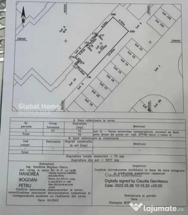 Apartament 2 camere | Gradina 70MP | 1 Loc de Parcare Inclus