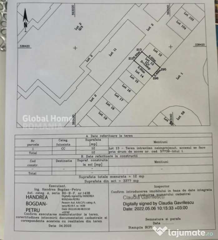 Apartament 2 camere | Gradina 70MP | 1 Loc de Parcare Inclus