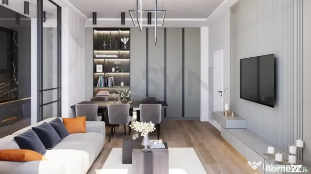 Apartament 2 camere cu gradina 49 mp