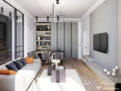 Apartament 2 camere cu gradina 37 mp 