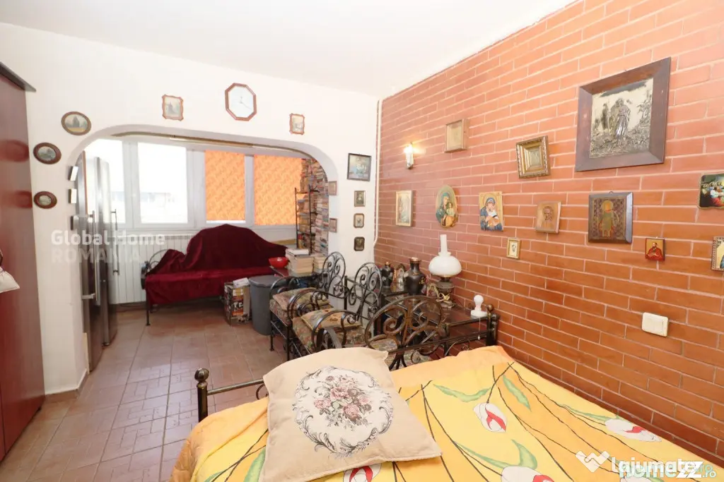 4 camere Titulescu | 94 mp | et 10 - decomandat | 2 balcoane