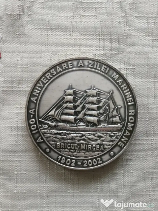 Vand medalie aniversara 100 ani Ziua Marinei