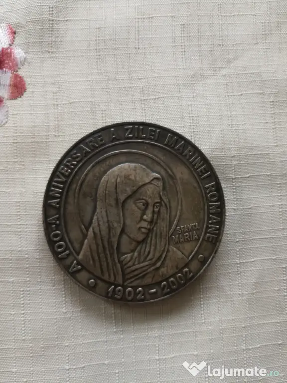 Vand medalie aniversara 100 ani Ziua Marinei
