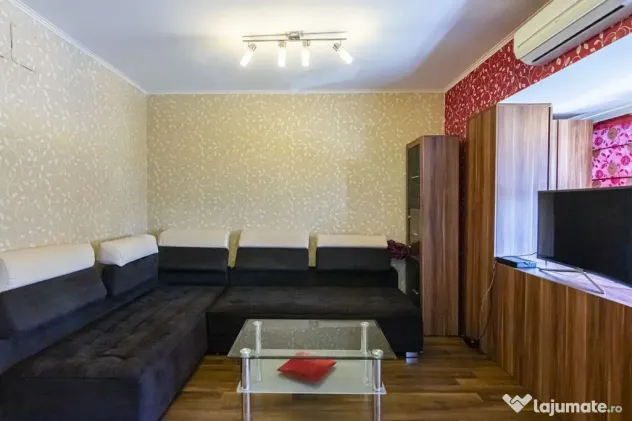 Garsoniera, 30 mp, mobilata, etaj 2, 10 minute Metrou Luj...