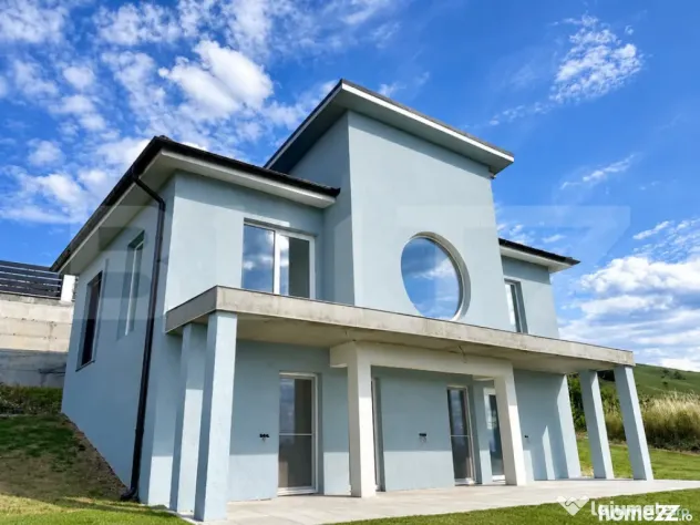 Casă modernă, terasă panoramică, teren 500 mp, Apahida - Apahida (Cluj)