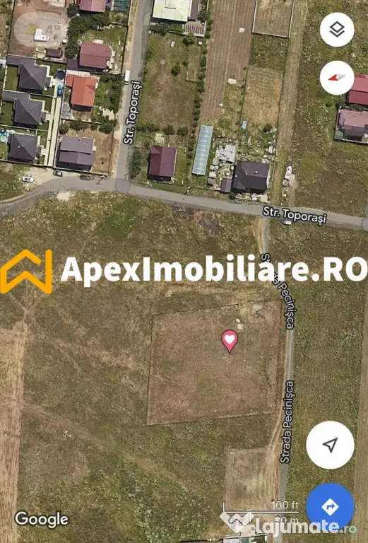 Teren intravilan de vanzare Rahova București | ApexImobilia