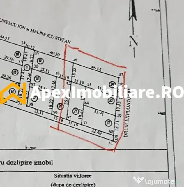 Teren intravilan de vanzare Rahova București | ApexImobilia
