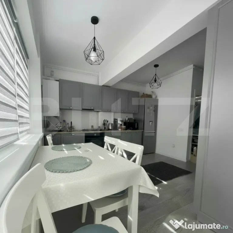 Apartament modern cu încălzire în pardoseală, 2 camere,