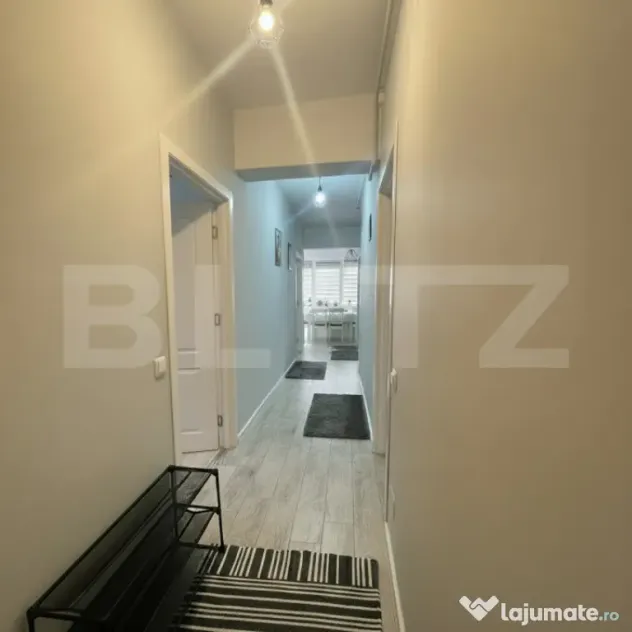 Apartament modern cu încălzire în pardoseală, 2 camere,