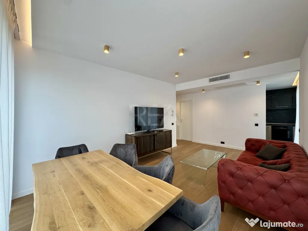 2 camere mobilat și utilat în ONE Herastrau Towers