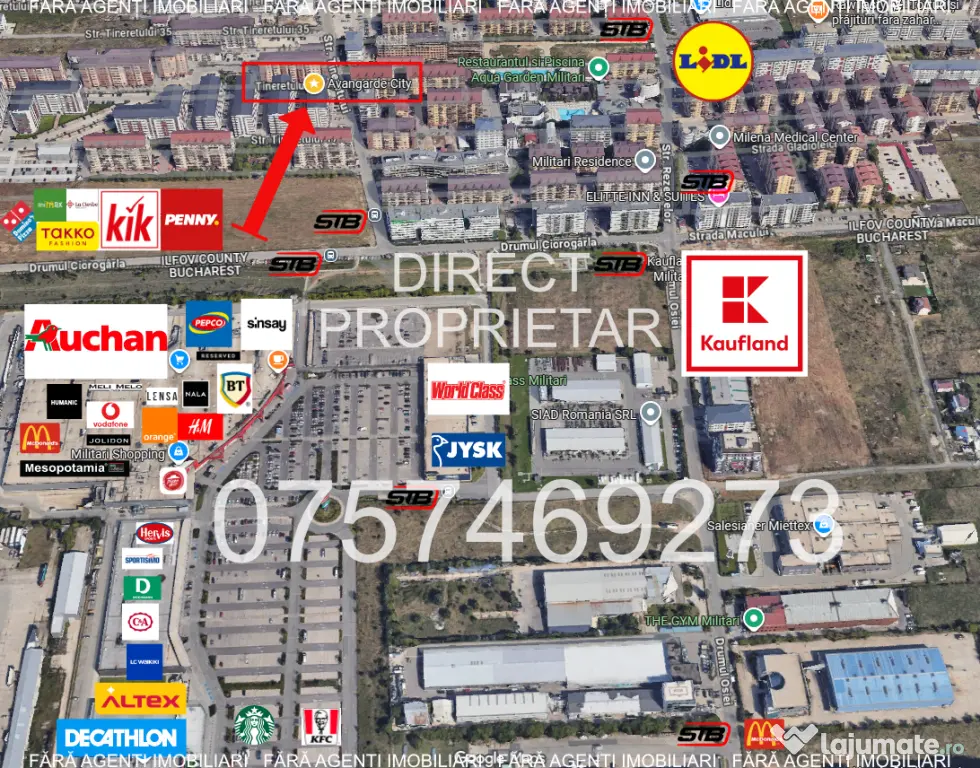 Apartament 1 camera de vanzare, 30 mp, etaj 1 complet mobilata la 56.000 euro