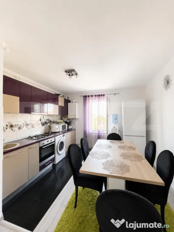Apartament cu 2 camere, mobilat și utilat, 51.50 mp - Sâng