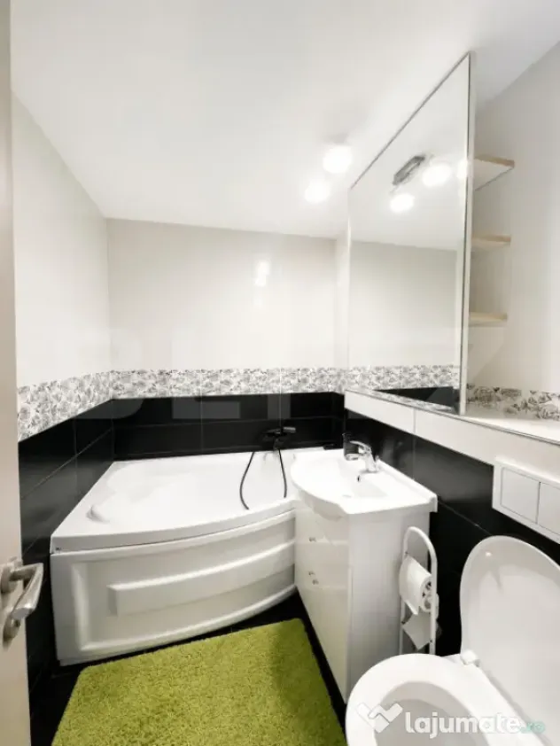 Apartament cu 2 camere, mobilat și utilat, 51.50 mp - Sâng