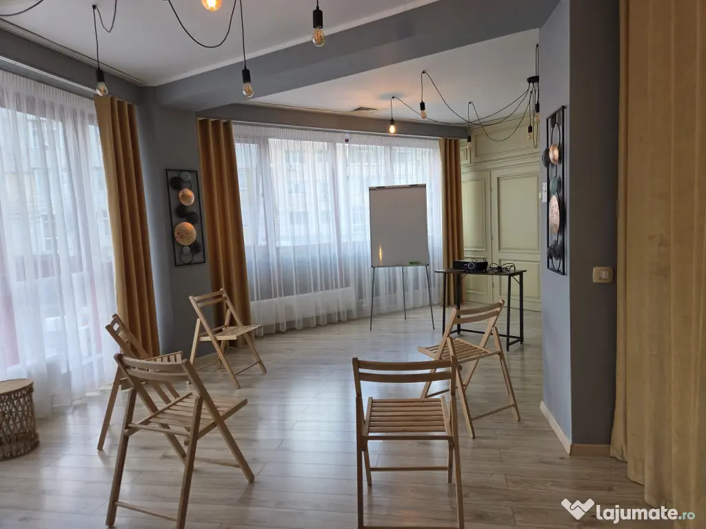 Sală de închiriat pentru cursuri și workshop-uri, Galați, centru