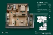 Apartament 2 camere / Ansamblu Modern NZEB / Buna Ziua 